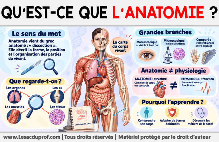 Infografia sobre Qu’est-ce que l’anatomie ?